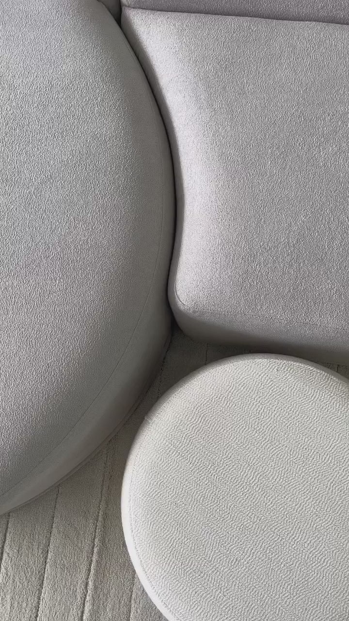 Sofá Orgânico Solano com Puff